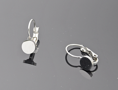 Kolczyki pastylki na angielskim zapięciu