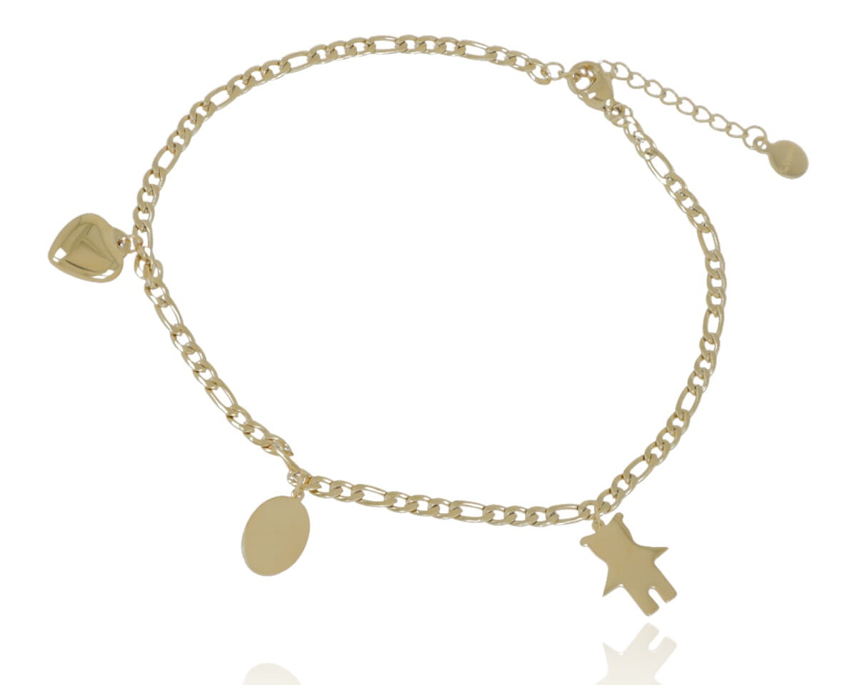 Bransoleta na nogę zawieszki