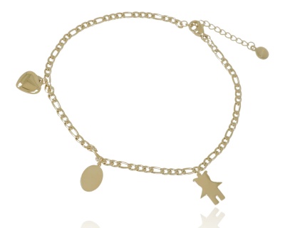 Bransoleta na nogę zawieszki