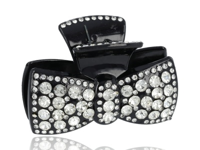 Spinka kokarda cyrkonie