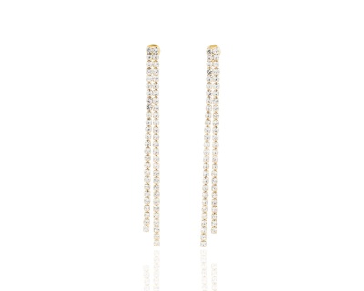 Kolczyki 2 rzędy 7 cm