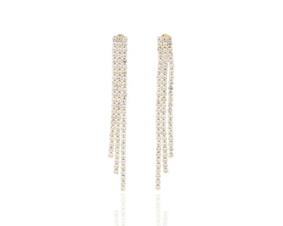 Kolczyki 3 rzędy 7 cm