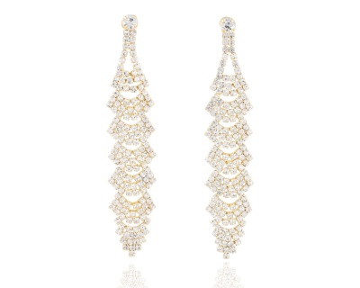 Kolczyki stopniowane rządki