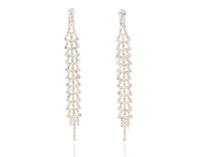 Kolczyki długie stopniowane