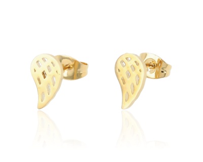 Kolczyki ażurowe skrzydełko