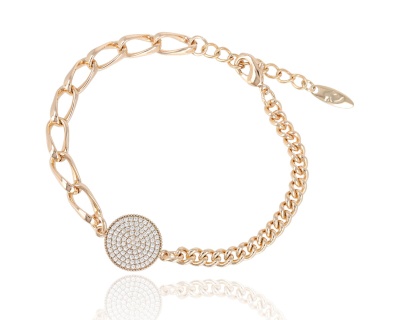 Bransoleta z pastylką cyrkoniową