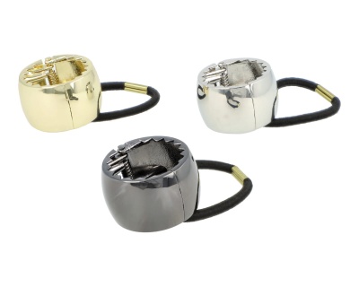Gumka z metalową ozdobą 