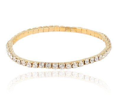 Bransoleta 1 rząd, mała cyrkonia