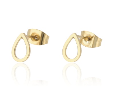 Kolczyki puste łezki