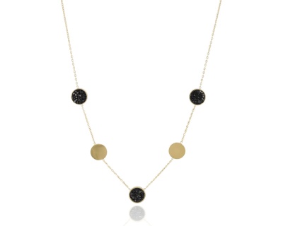 Naszyjnik pastylki brokat