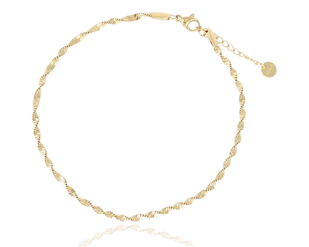 Bransoleta na nogę skręt