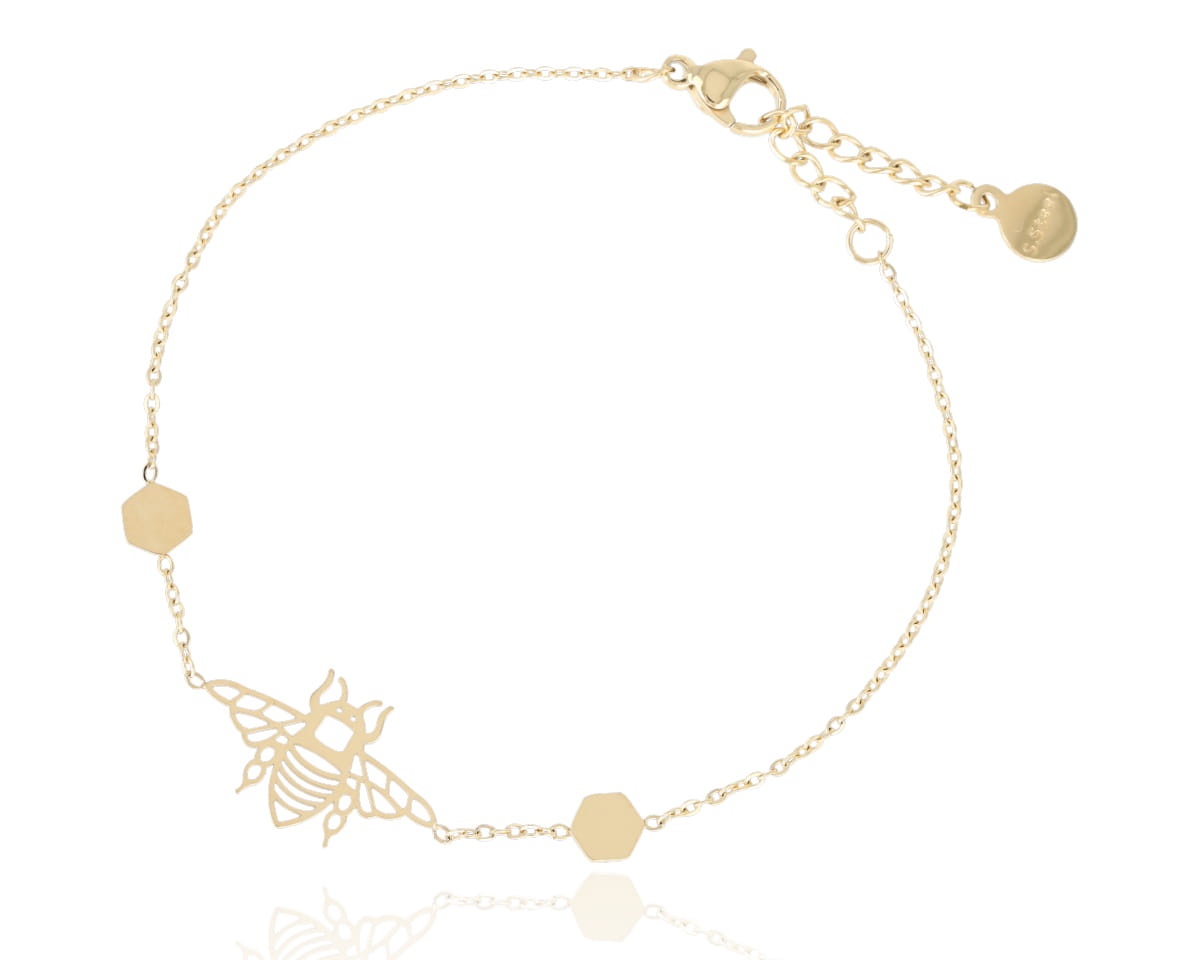 Bransoleta owad ażurowy