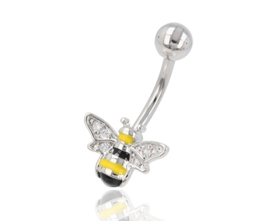 Kolczyk piercing pszczółka