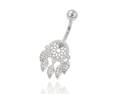 Kolczyk piercing  łapacz