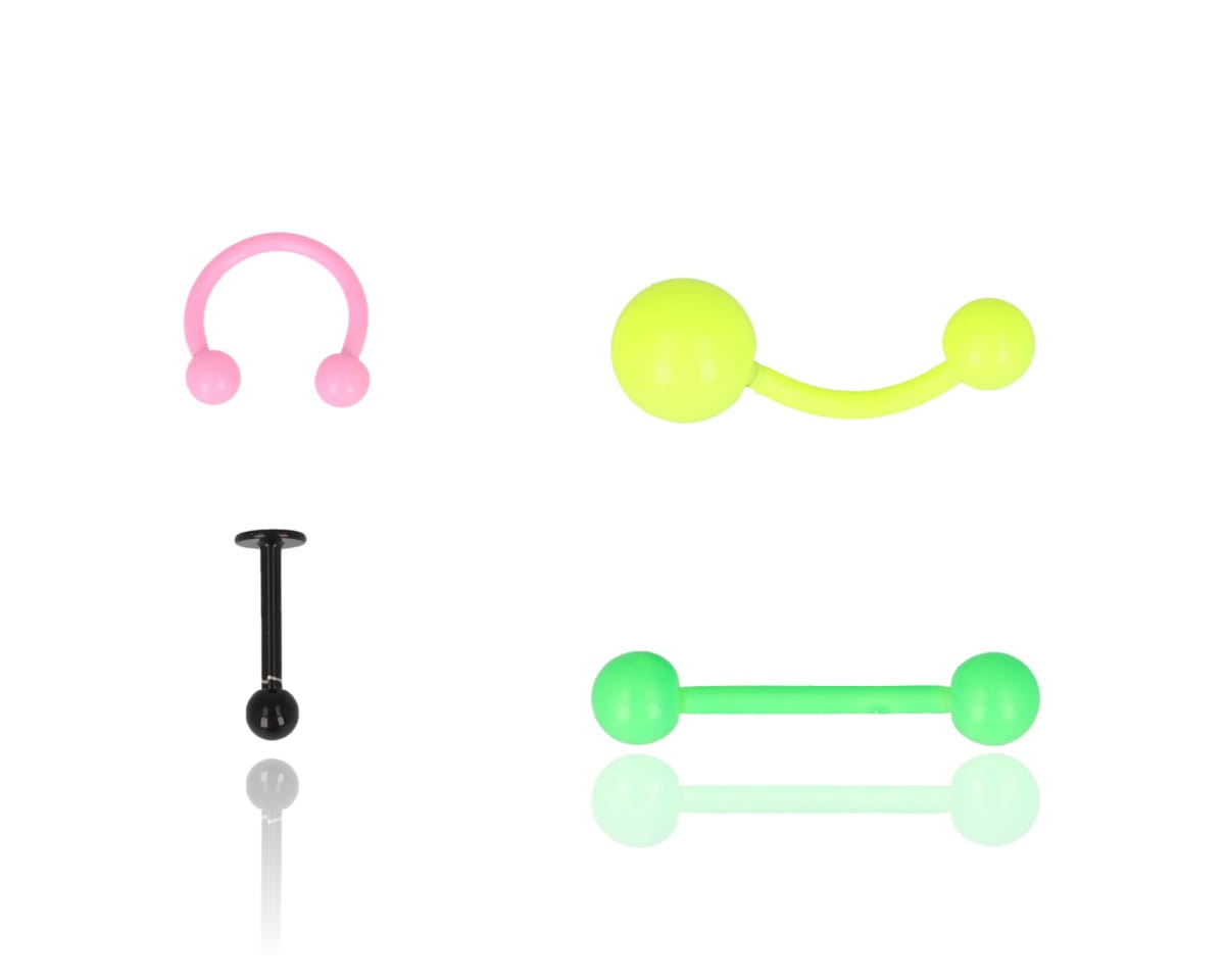 Kolczyki piercing (36szt)