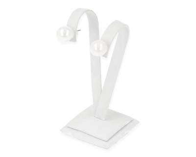 Kolczyki biała perła