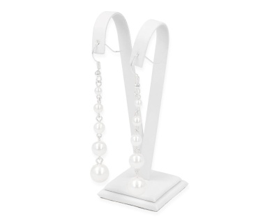 Kolczyki biała perła