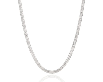 Naszyjnik żmijka jodełka