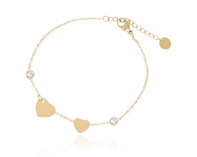 Bransoleta serca oczka