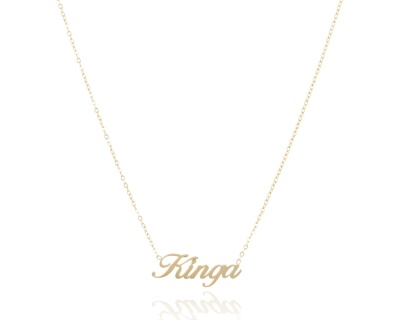 Naszyjnik imię KINGA