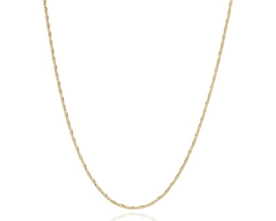 Naszyjnik łańcuszek skręcany