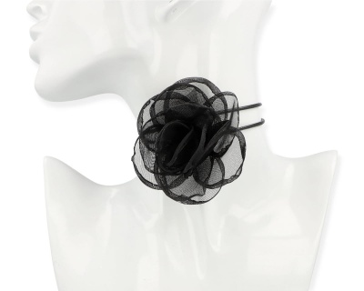 Naszyjnik choker kwiat 
