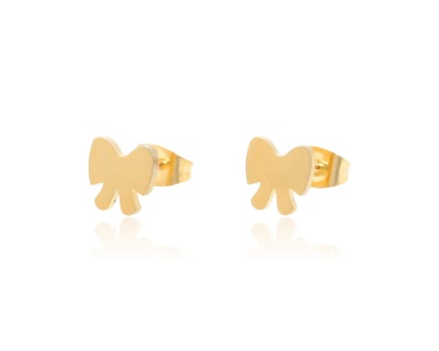 Kolczyki kokardki 6 mm