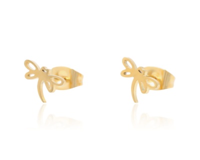 Kolczyki ważki 8 mm