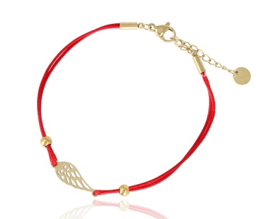 Bransoleta rzemyk skrzydło 