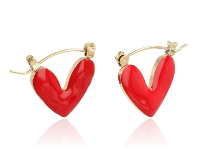 Kolczyki serca 