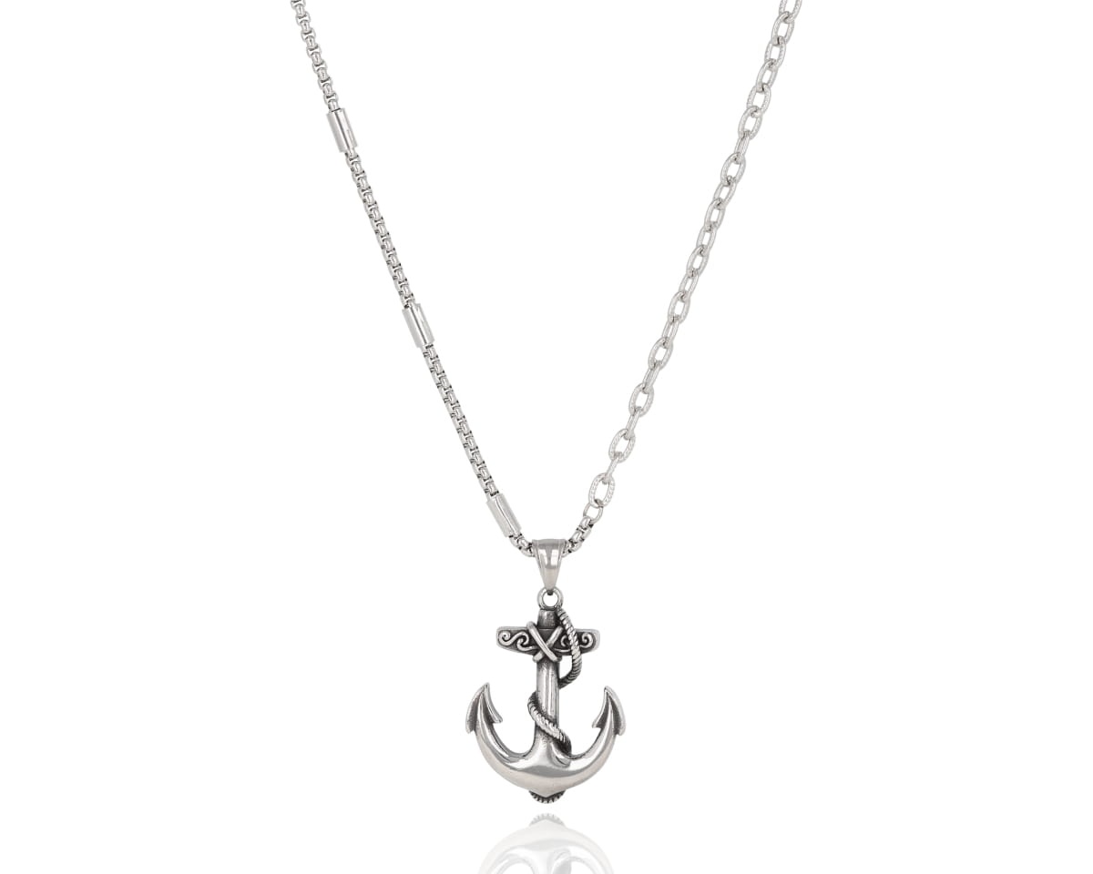 Naszyjnik męski kotwica