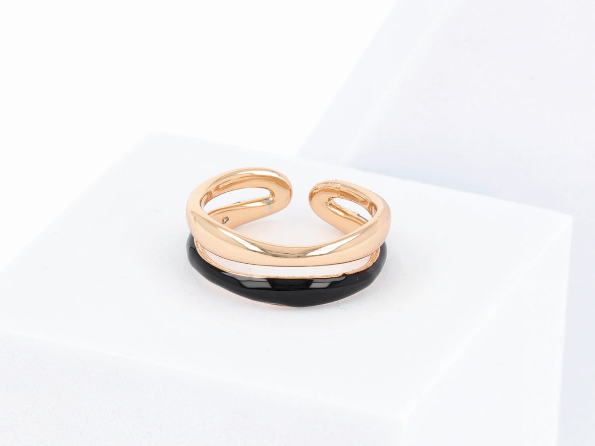 Pierścionek podwójny