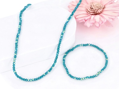 Komplet koralik szlifowany 