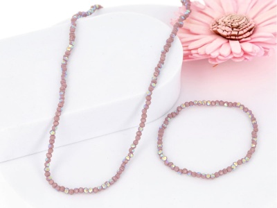 Komplet koralik szlifowany 