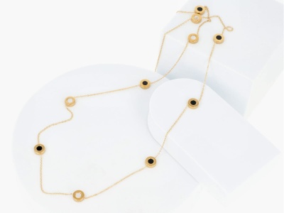 Naszyjnik długi pastylki