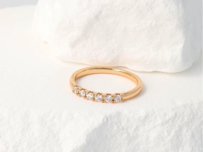 Pierścionek 6 oczek