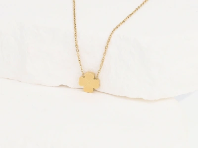 Naszyjnik koniczyna czterolistna