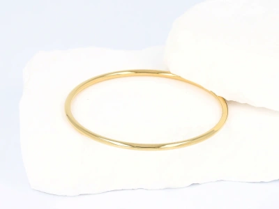 Bransoleta obręcz złota 