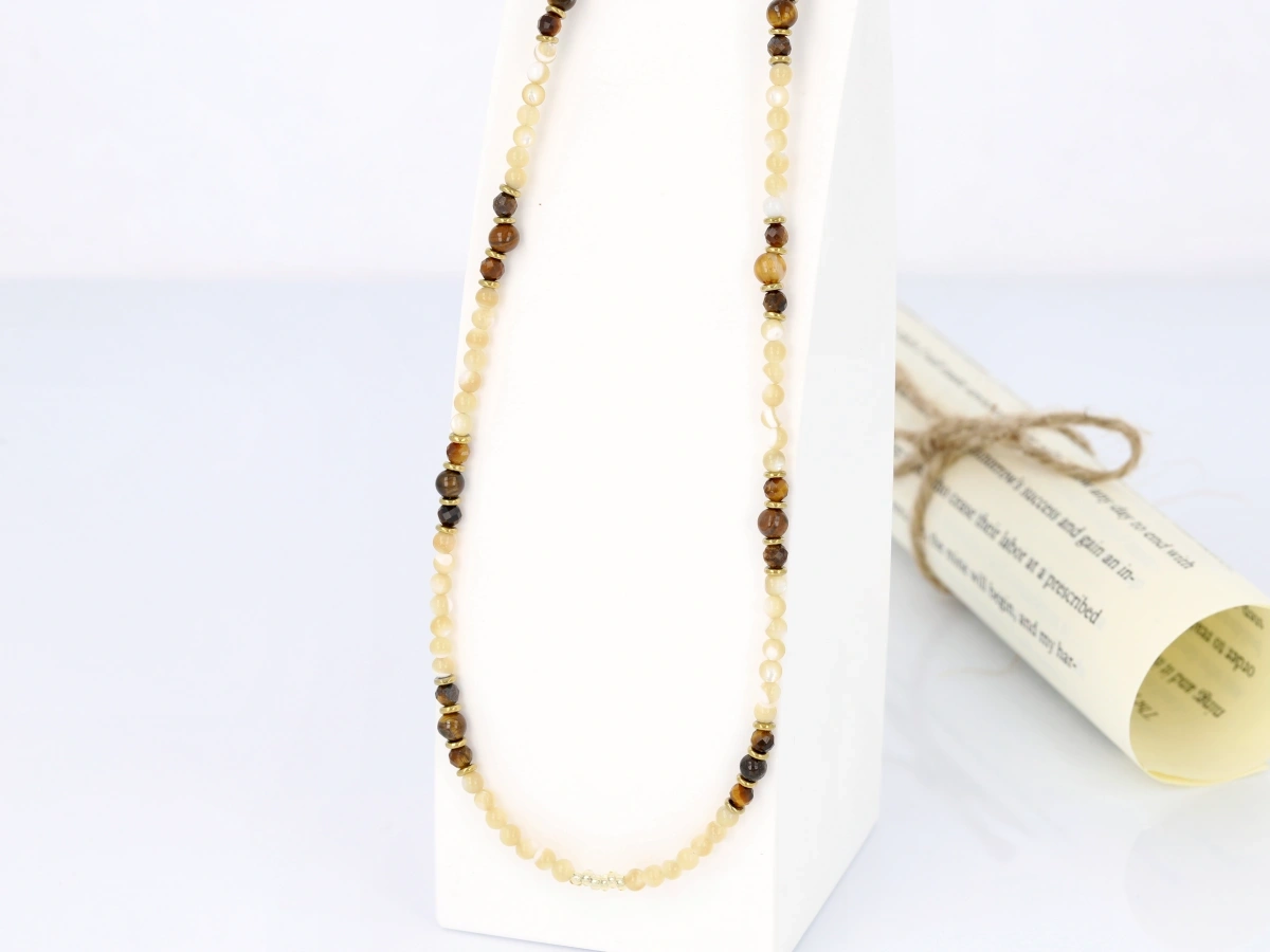 kamień tygrysie oko masa perłowa