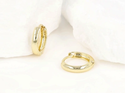 Kolczyki gładkie kółka