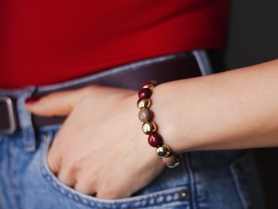 Bransoleta emalia pastylki