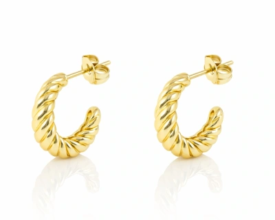 Kolczyki skręcane połówki