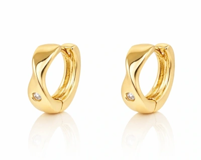 Kolczyki kokardka oczko