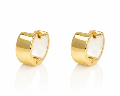 Kolczyki szerokie koła