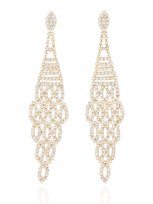 Kolczyki z kaskadową formą