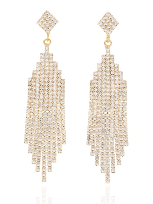 Kolczyki w stylu art deco