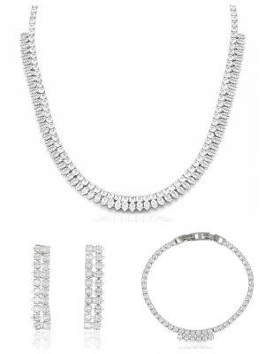 Komplet biżuterii klasyczny