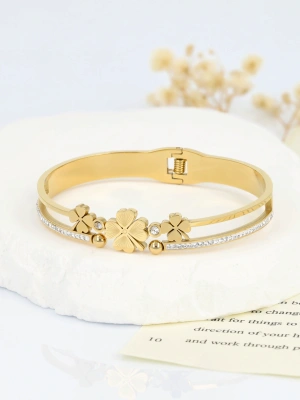 Bransoletka koniczynki szczęścia