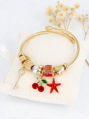 Bransoleta modułowa wisienki