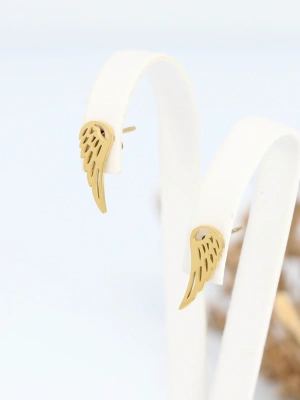 Kolczyki skrzydła ażurowe